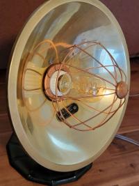 Vintage Copper Light made from AC Gilbert Heater, circa 1940s