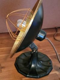 Vintage Copper Light made from AC Gilbert Heater, circa 1940s