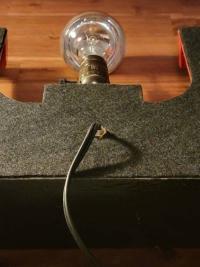 Vintage Foundry Mold "DROTT Light" Industrial Lamp