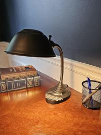 Vintage Eagle brand art deco Desk Lamp, circa 1930s - 1940s
