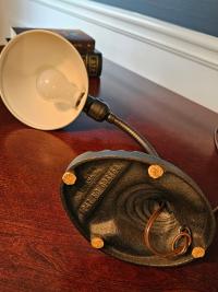 Vintage Eagle brand art deco Desk Lamp, circa 1930s - 1940s