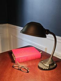 Vintage Eagle Brand art deco Desk Lamp, circa 1930s