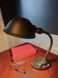 Vintage Eagle Brand art deco Desk Lamp, circa 1930s