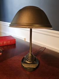 Vintage Eagle Brand art deco Desk Lamp, circa 1930s