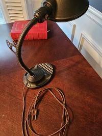 Vintage Eagle Brand art deco Desk Lamp, circa 1930s