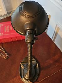 Vintage Eagle Brand art deco Desk Lamp, circa 1930s