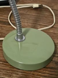 Mid Century Modern Atomic Green Desk Lamp 1960s