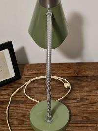 Mid Century Modern Atomic Green Desk Lamp 1960s