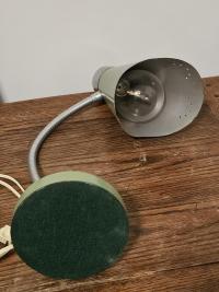 Mid Century Modern Atomic Green Desk Lamp 1960s