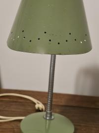 Mid Century Modern Atomic Green Desk Lamp 1960s