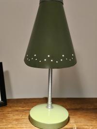 Mid Century Modern Atomic Green Desk Lamp 1960s
