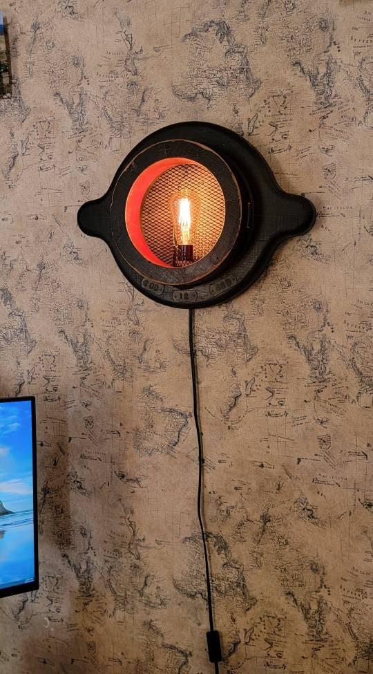 Vintage Foundry Mold Sconce Light