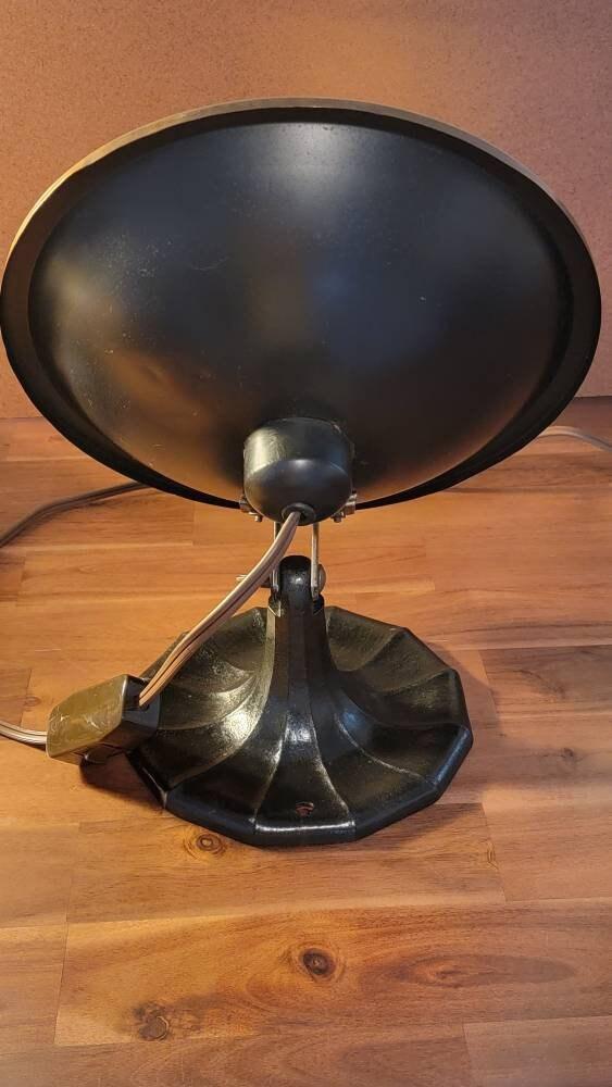 Vintage Copper Light made from AC Gilbert Heater, circa 1940s