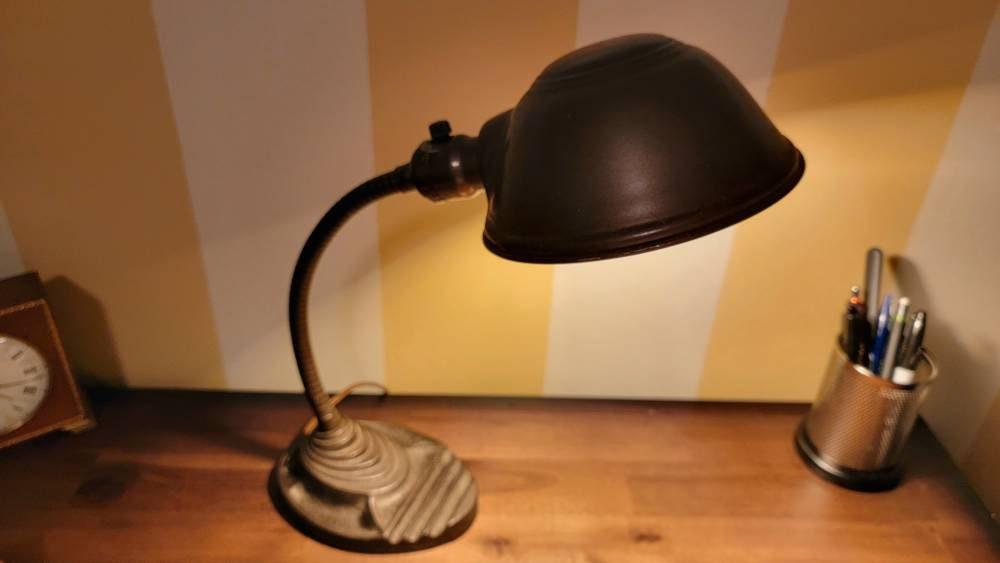 Vintage Eagle brand art deco Desk Lamp, circa 1930s