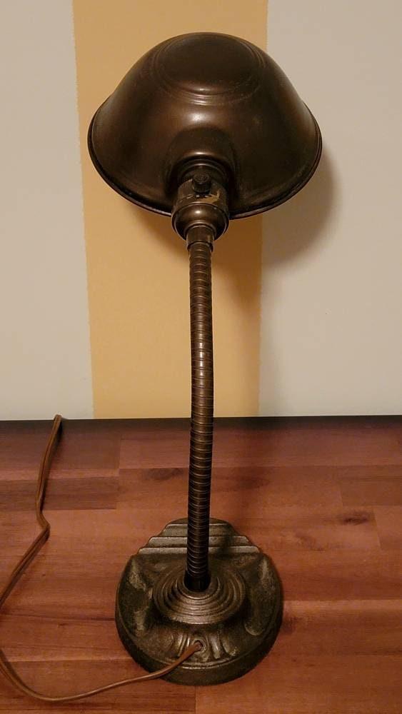 Vintage Eagle brand art deco Desk Lamp, circa 1930s