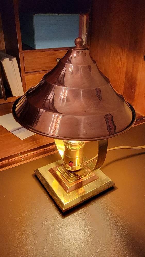 Rare Vintage Chase art deco "Glow Lamp" circa 1930s