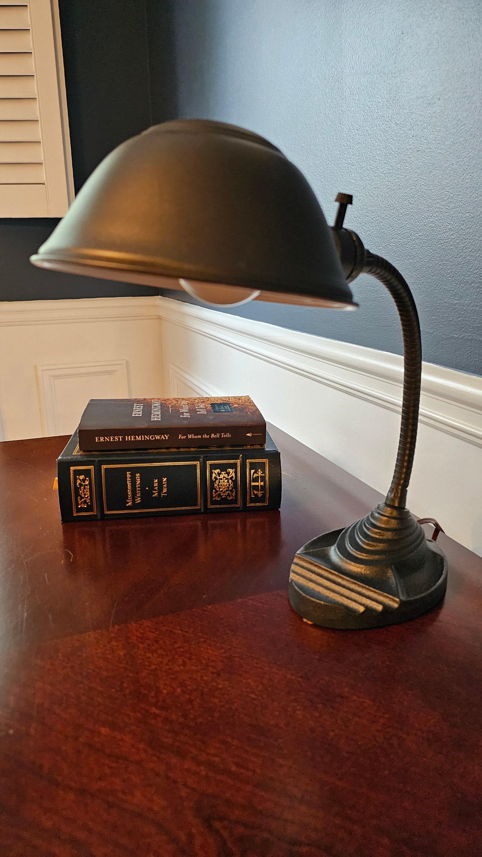 Vintage Eagle brand art deco Desk Lamp, circa 1930s - 1940s