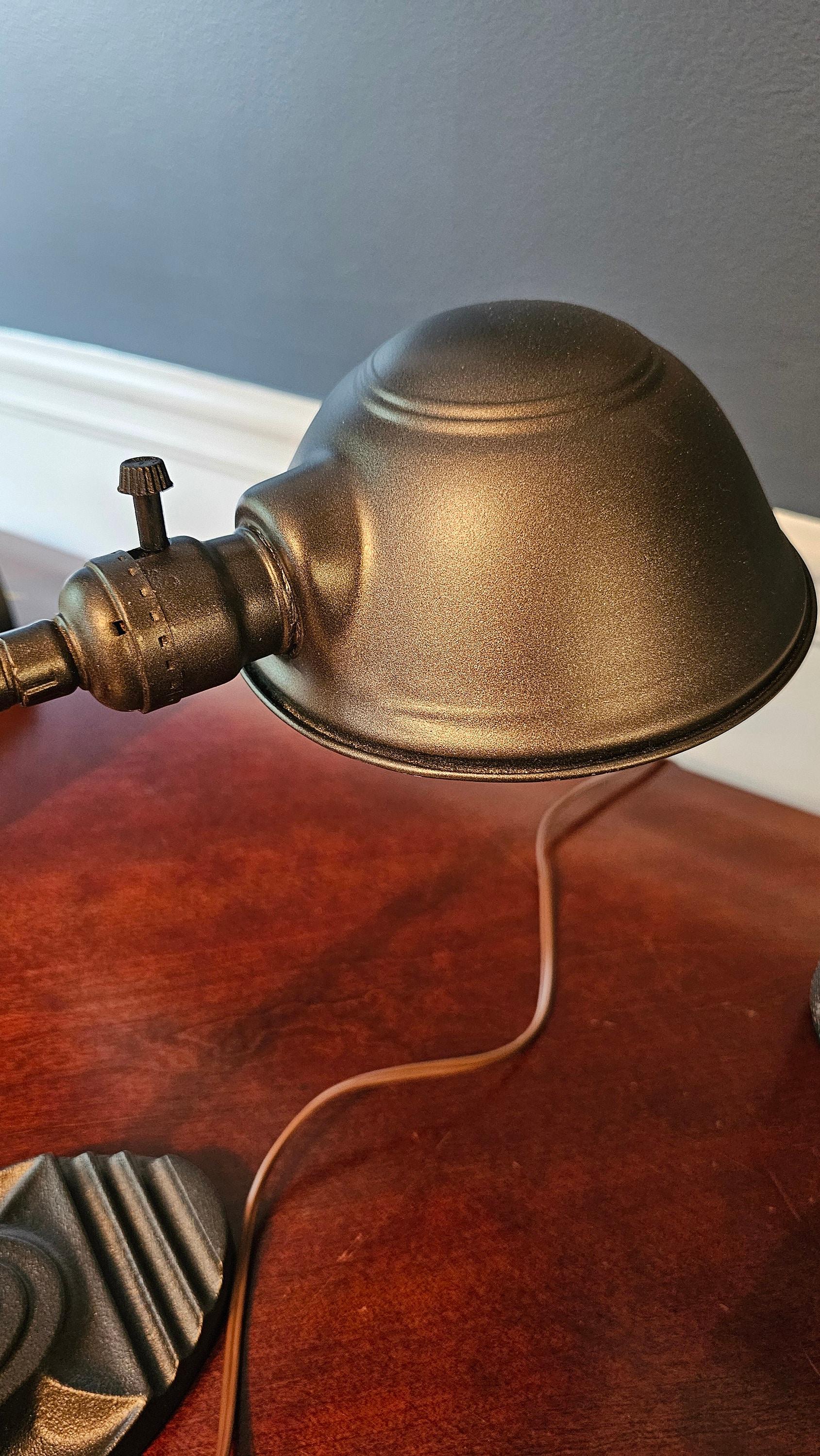 Vintage Eagle brand art deco Desk Lamp, circa 1930s - 1940s