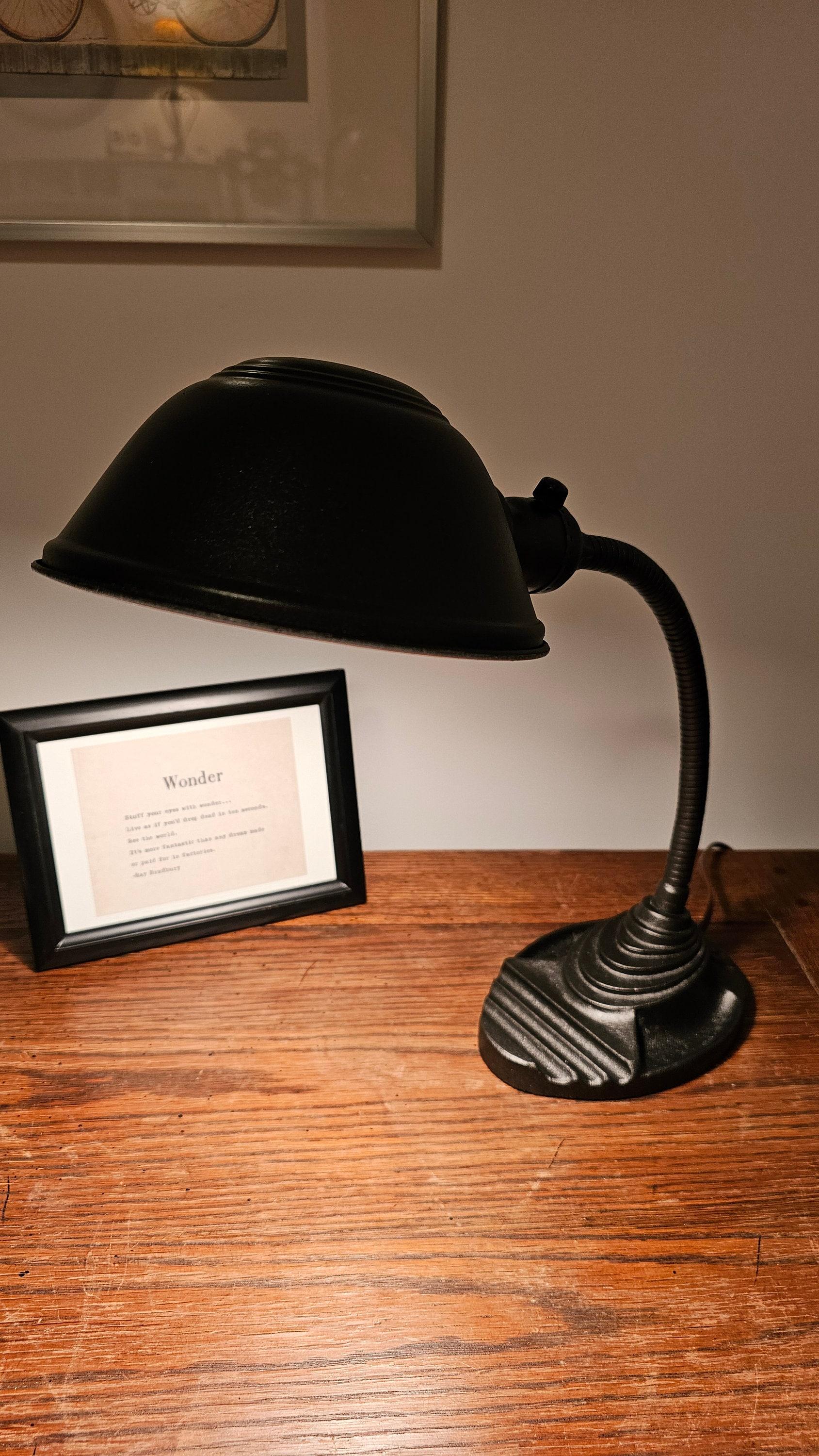 Vintage Eagle brand art deco Desk Lamp, circa 1930s