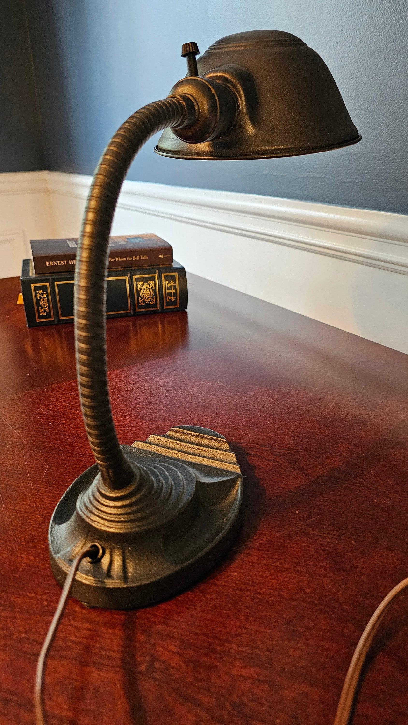 Vintage Eagle brand art deco Desk Lamp, circa 1930s - 1940s