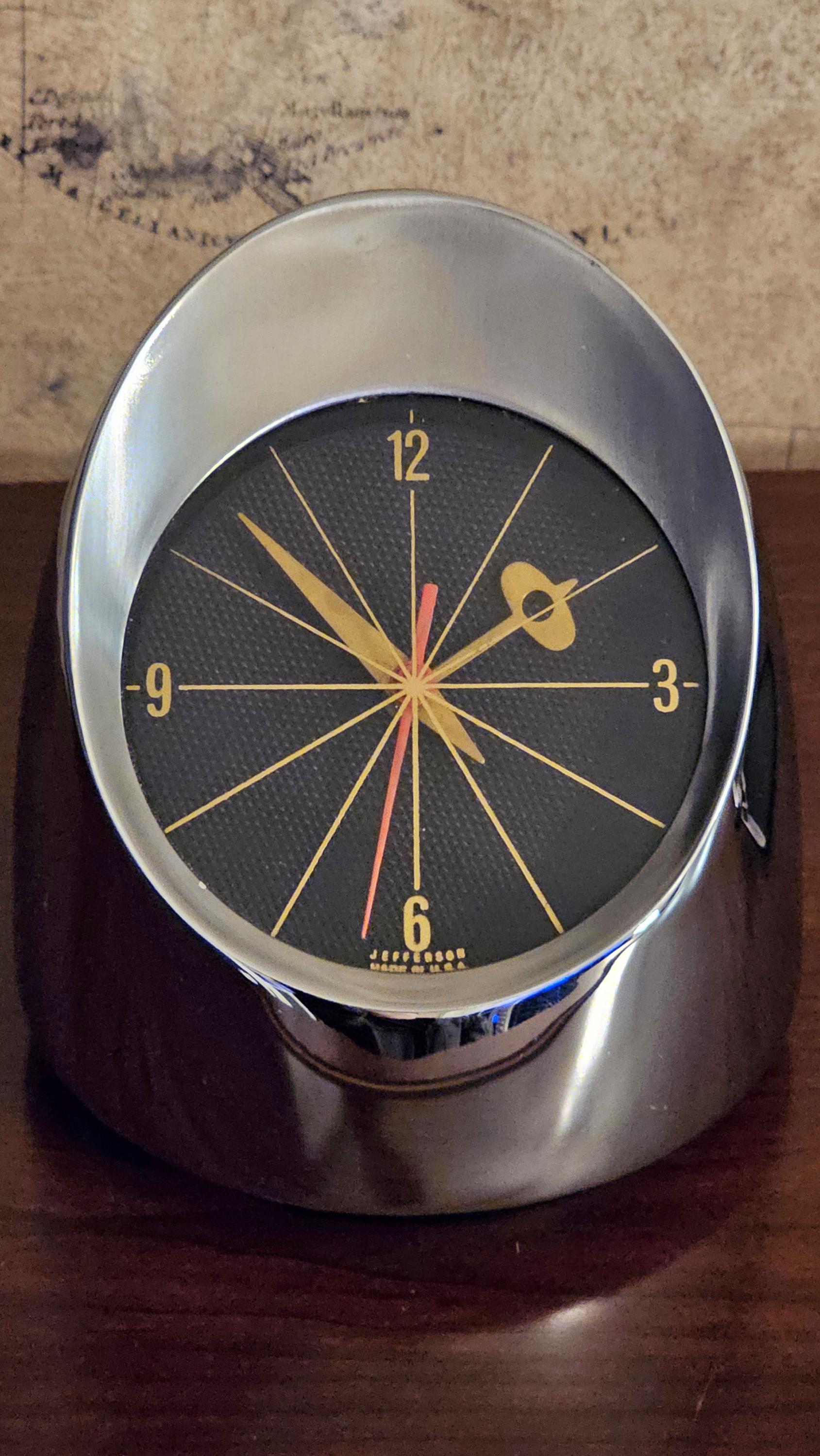 Vintage Jefferson 500 Desk Clock