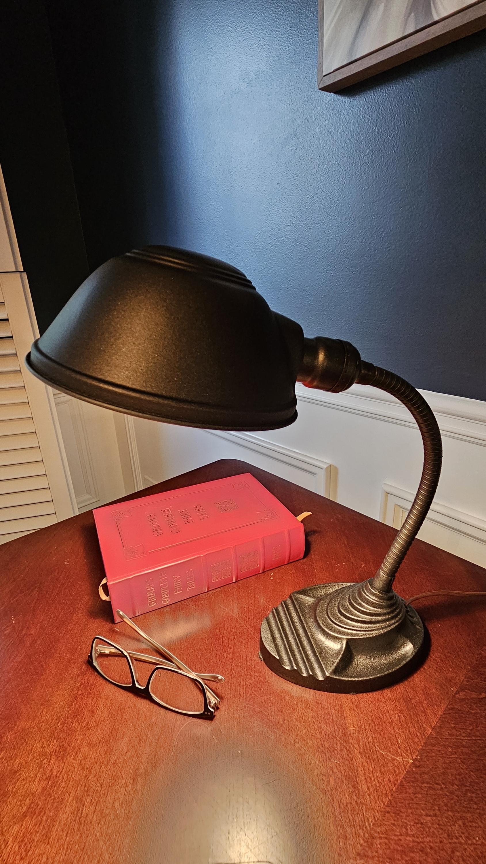 Vintage Eagle Brand art deco Desk Lamp, circa 1930s