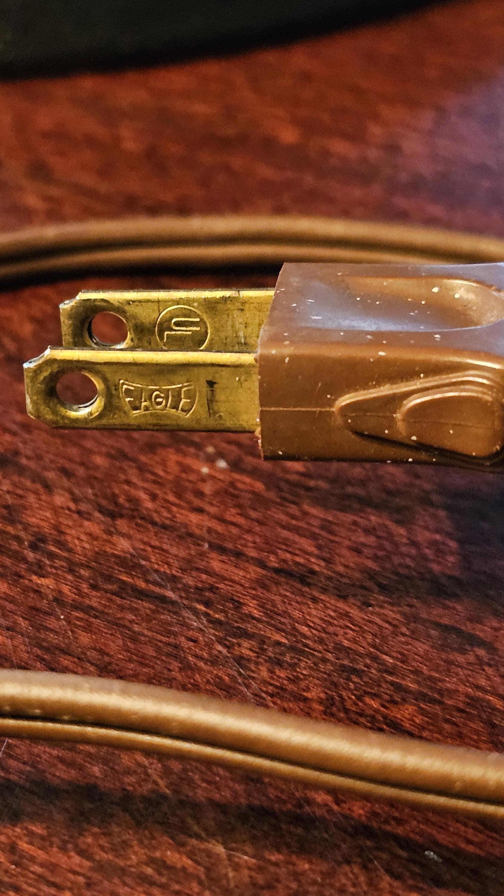 Vintage Eagle Brand art deco Desk Lamp, circa 1930s