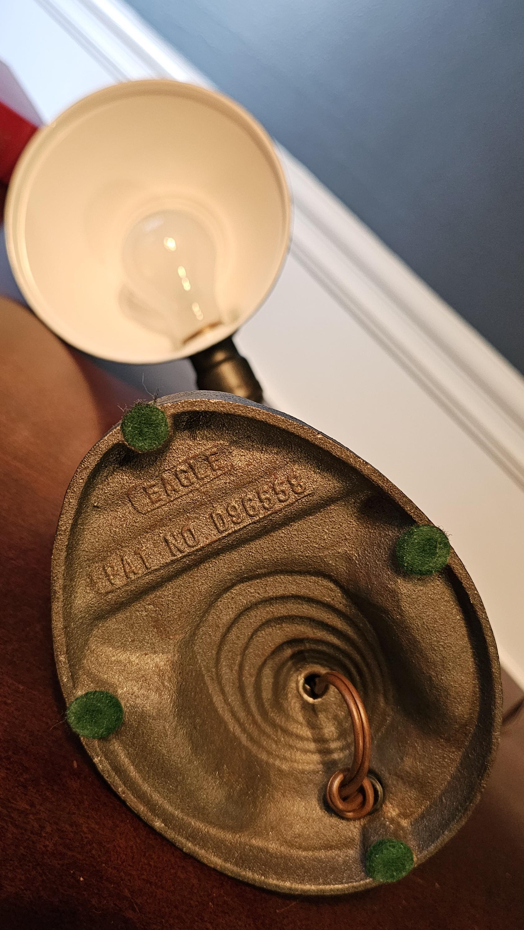 Vintage Eagle Brand art deco Desk Lamp, circa 1930s