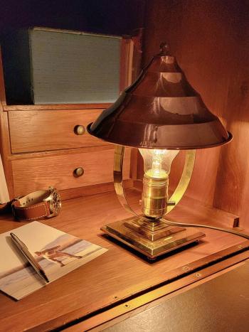 Rare Vintage Chase art deco "Glow Lamp" circa 1930s