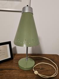 Mid Century Modern Atomic Green Desk Lamp 1960s